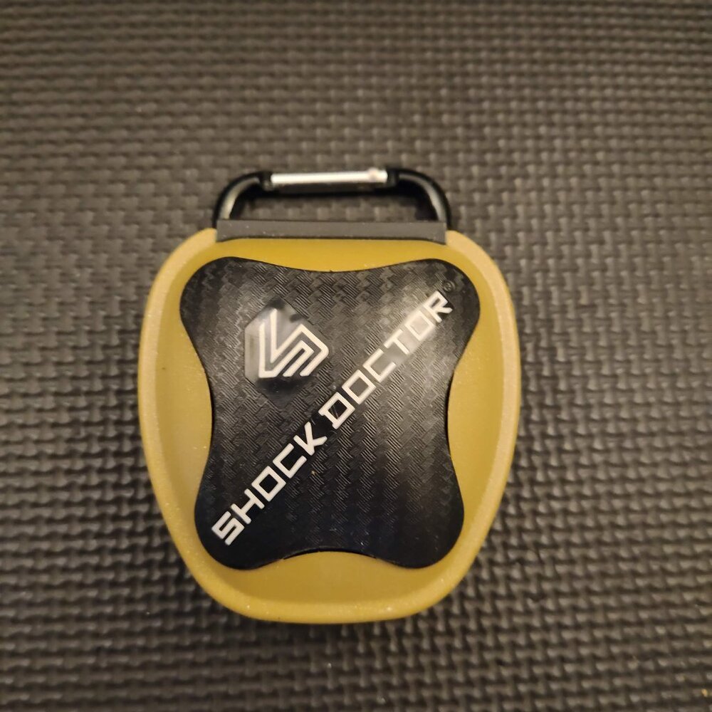 Shock Doctor Mouthgaurd Case Green Black